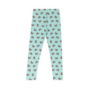 Older Girl Foil Printed Full Legging