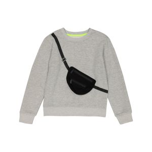 Older Boys Bag Detail Fleece Top