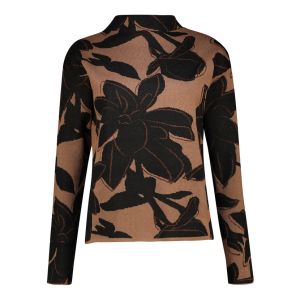 Floral Lurex Sweater