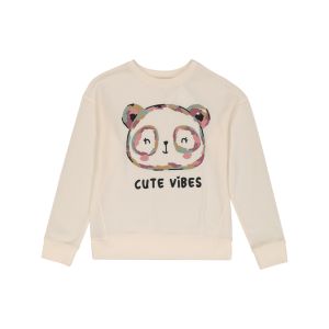Older Girl Printed Fleece Top