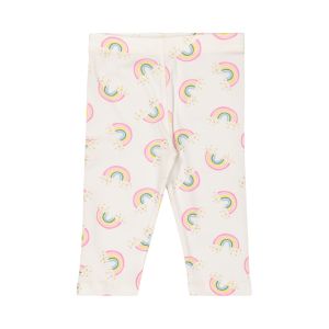Younger Girl Foil Printed Cropped Legging