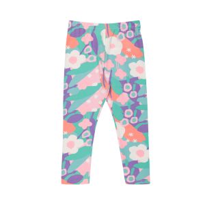 Older Girl Foil Printed Crop Legging