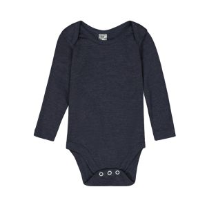 Long Sleeve Rib Knit Cotton Mélange Bodyvest