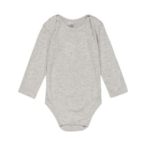 Long Sleeve Rib Knit Cotton Mélange Bodyvest