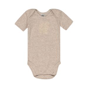 Short Sleeve Rib Knit Cotton Mélange Bodyvest