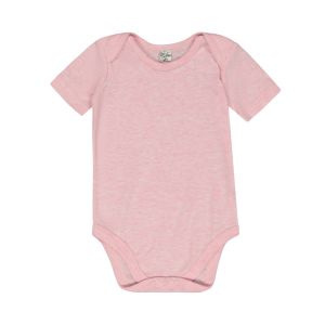 Short Sleeve Rib Knit Cotton Mélange Bodyvest