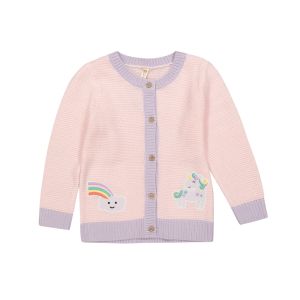 Younger Girl Unicorn Cardigan