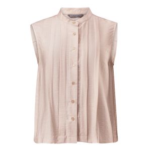 Sleeveless Pintuck Shirt