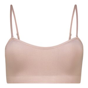 Rib Bandeau Bra