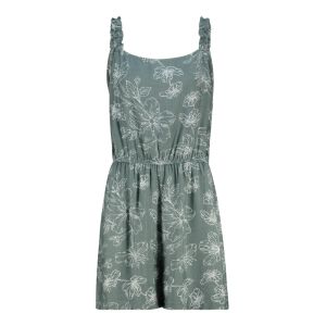 Smock Strap Printed Jumpsuit