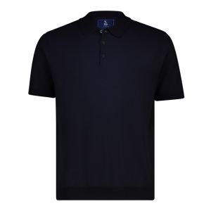 Mens Textured Knitted Golfer