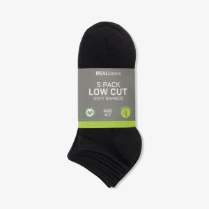 Real Low Cut Socks 5pk