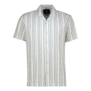 Mens Textured Stripe