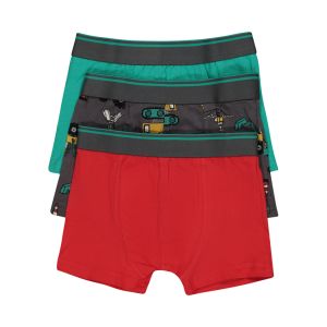 Younger Boys Printed Trunks 3 Pack