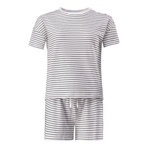 Striped Short Pajama Set