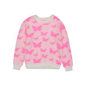 Older Girl Butterfly Pullover
