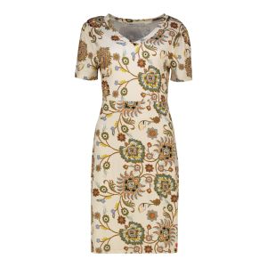 Short Sleeve V-Neck Dress