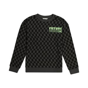 Older Boys Design Crew Neck