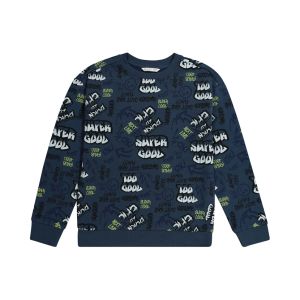 Older Boys Printed Crew Neck
