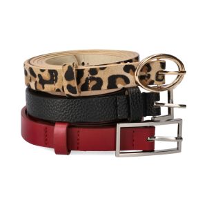 Real Skinny Belts 3 Pack
