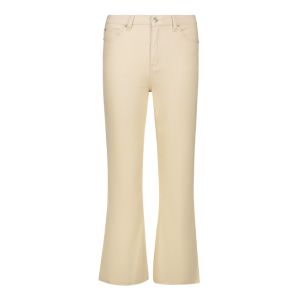 High Rise Crop Flare Jeans
