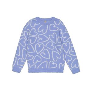 Older Girl Heart Pullover