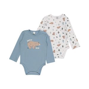Baby Cotton Stretch 2 Pack Bodyvest
