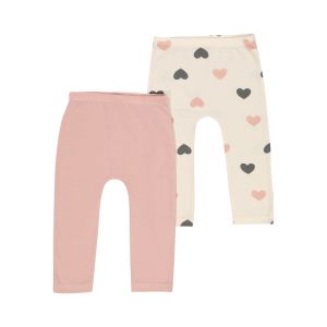 Baby Cotton Stretch Leggings 2 Pack