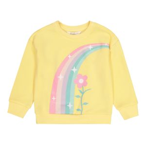 Younger Girl Rainbow Fleece Top