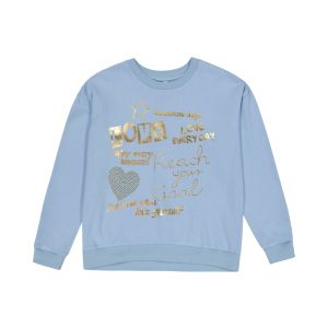 Older Girl Studded Fleece Top