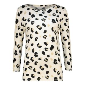 Real Print Boatneck Top