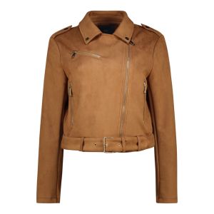 Suede Biker Jacket