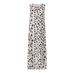Sleeveless High Neck Maxi Dress