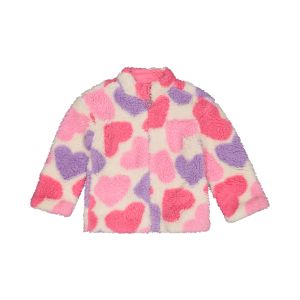 Older Girl Heart Fleece Jacket