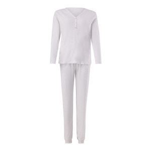 Ribbed Henley Pajamas Set