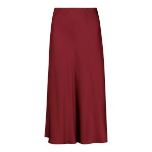 Satin Midi Skirt
