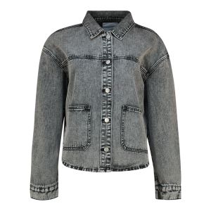 Real Acid Wash Shacket