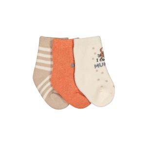 Baby Toweling Socks 3 Pack