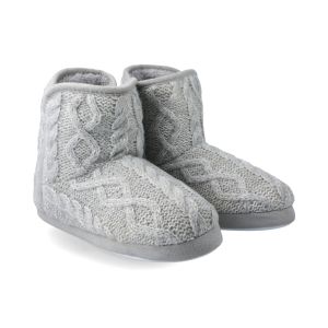 Knitted Slipper Bootie