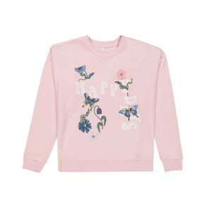 Older Girl Sequin Fleece Top