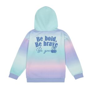 Older Girl Oversized Ombre Hoodie