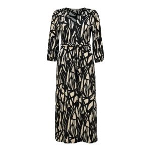 Real Printed Crinkle  Midi Dress