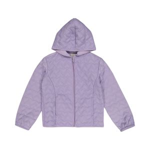Older Girl Heart Quilted Puffer Jacket