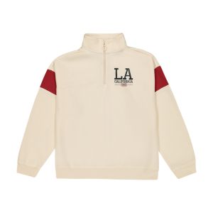 Older Boys Quarter Zip Fleece Top