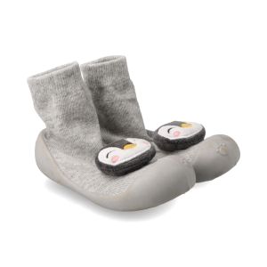 Baby 3D Penguin Rubber Sole