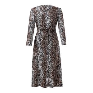 Printed Shirt Dress