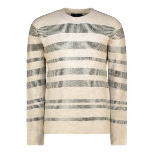 Stripe Crew Knitwear Sweater