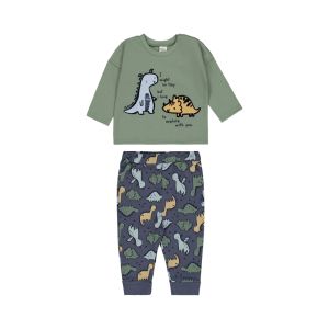 Baby Boys Dino Fleece Set