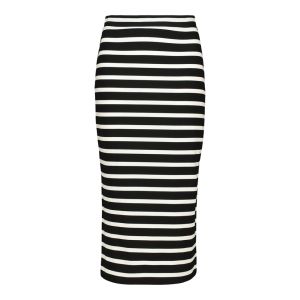 Real Stripe Rib Skirt