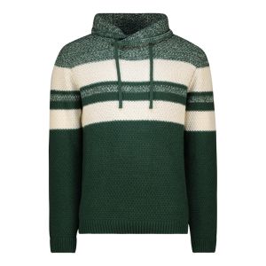 Stripe Cowl Neck Sweater